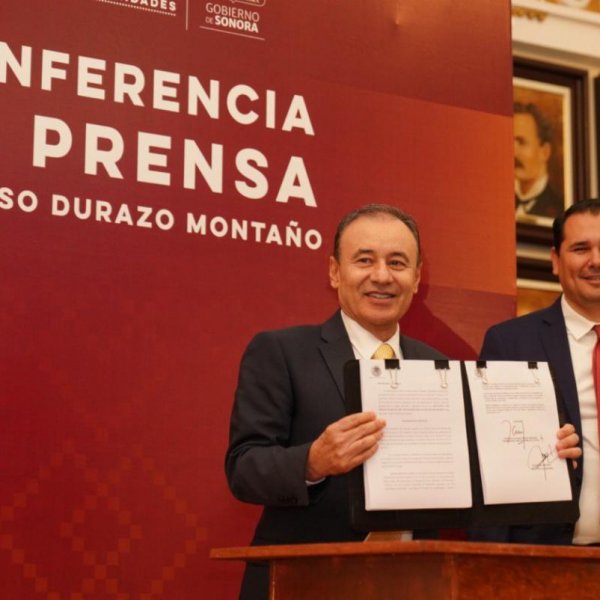Presenta gobernador Alfonso Durazo iniciativa de Ley de Notarías
